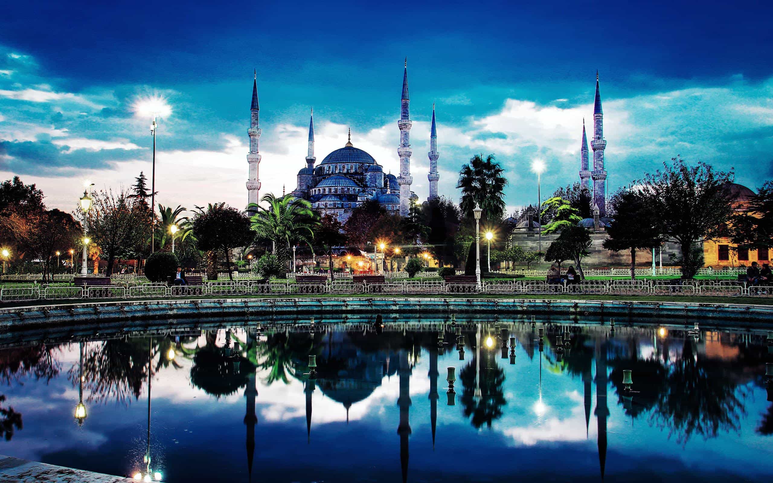 blue mosque in istanbul, turkey