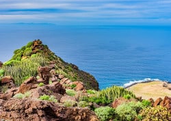 canary islands cliff