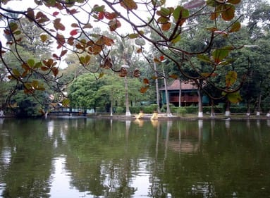 vietnamese park in ho chi minh